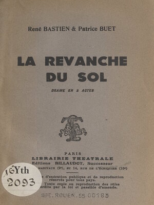 cover image of La revanche du sol